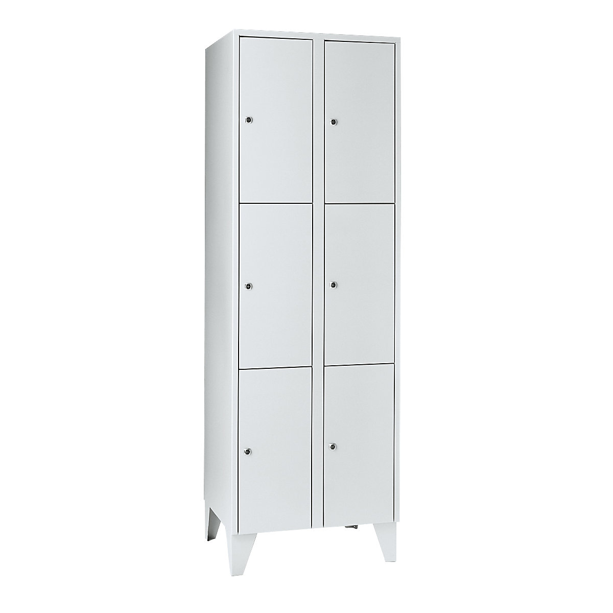 Munich 3-fold compartment locker – Wolf (Product illustration 8)-7