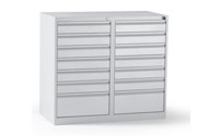 Drawer cupboard, steel