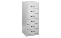 Card file cabinet, bar handles