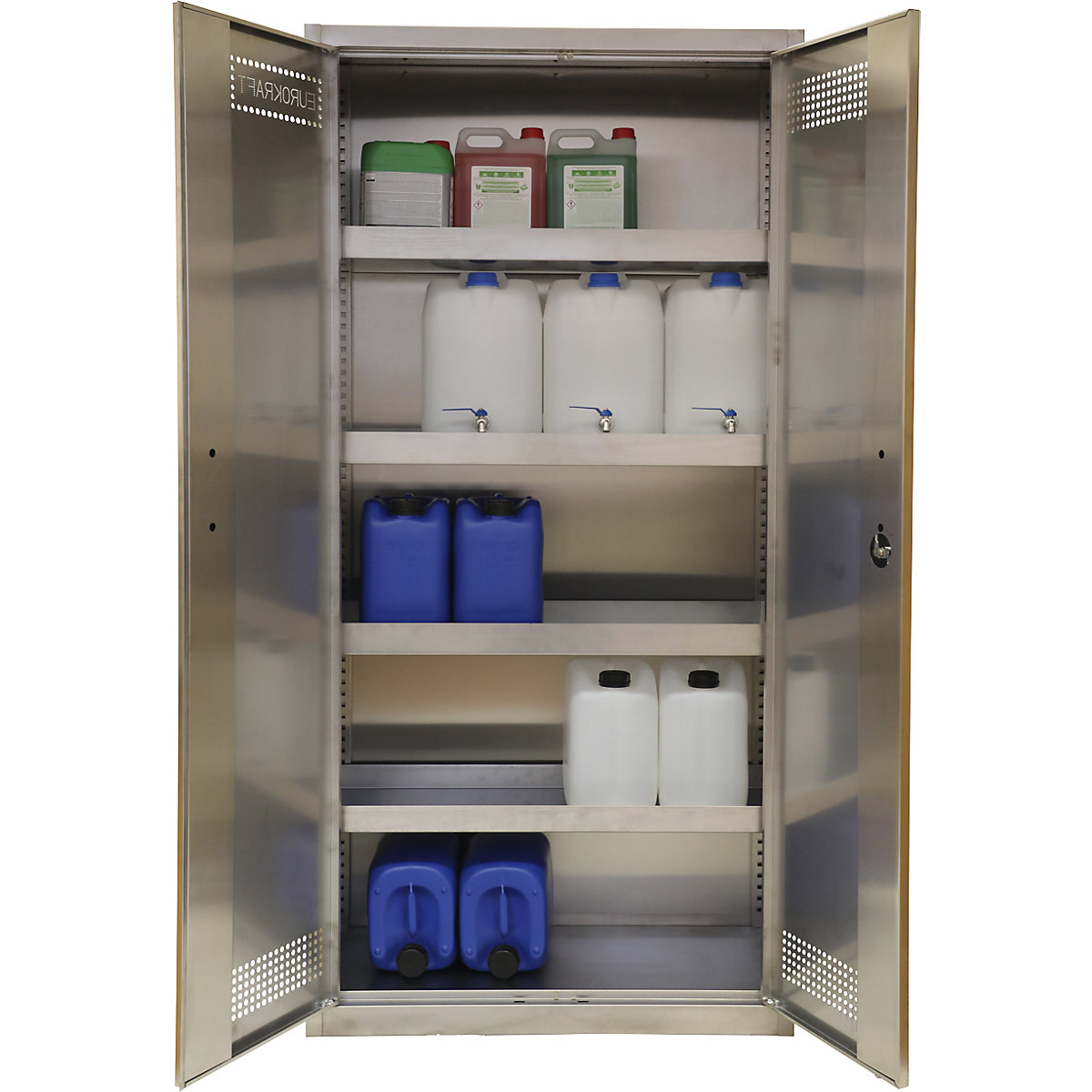 Environmental cupboard, stainless steel - eurokraft pro