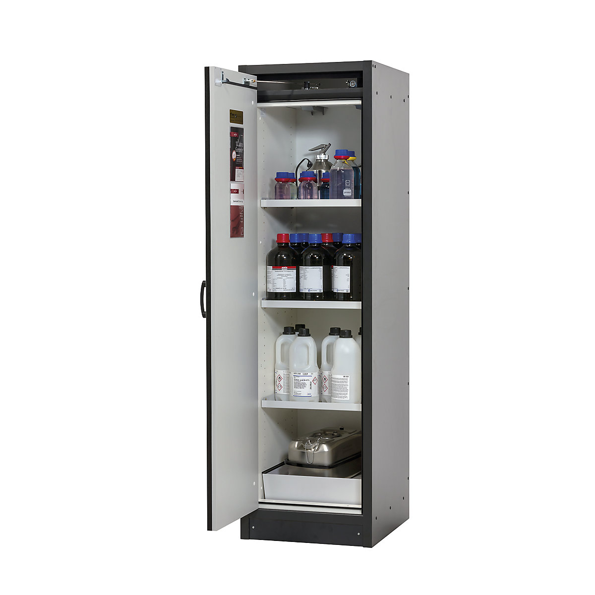 FM/UL/ULC/Type 30 fire resistant hazardous goods storage cupboard - asecos