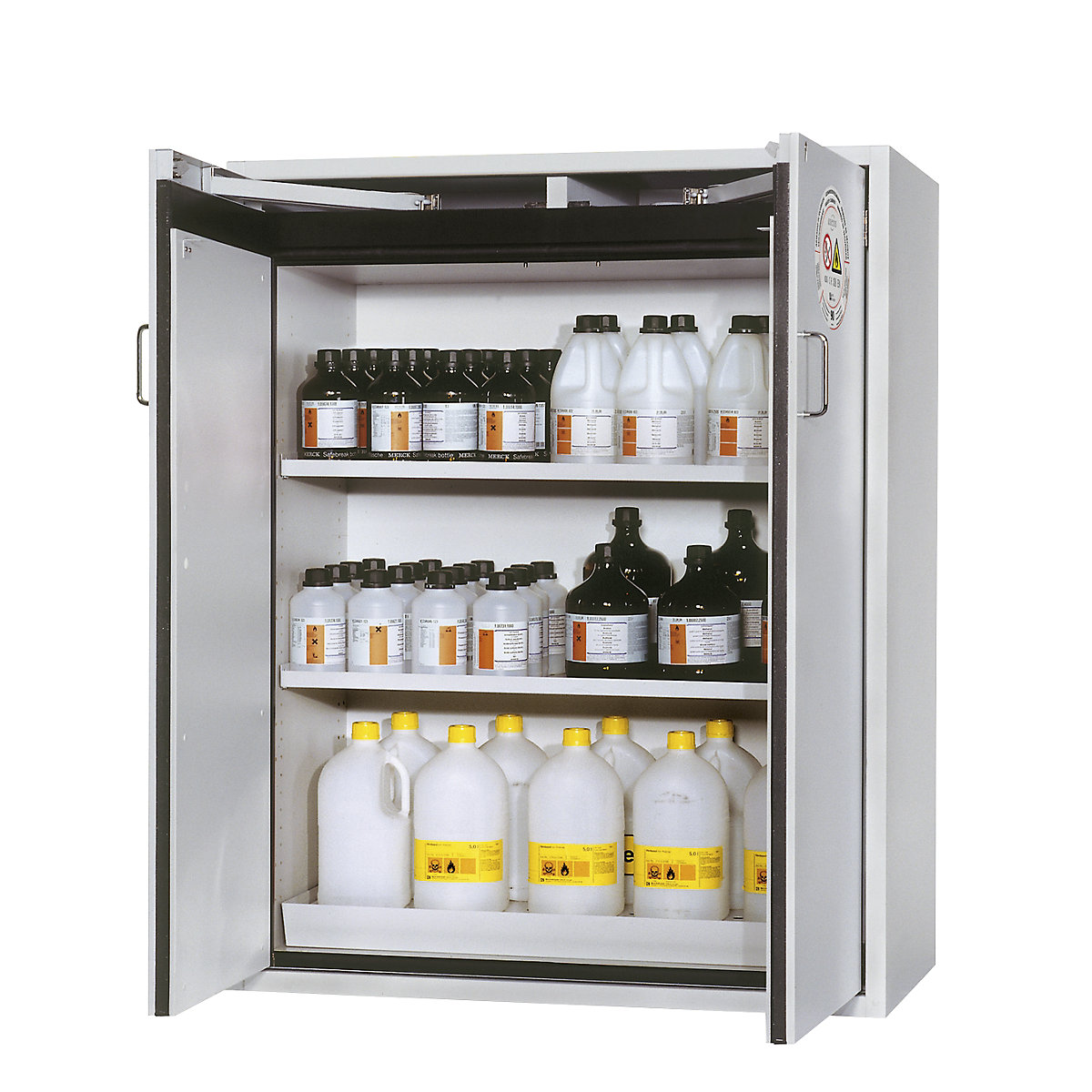 Fire resistant hazardous goods storage cupboard, type 90 - asecos