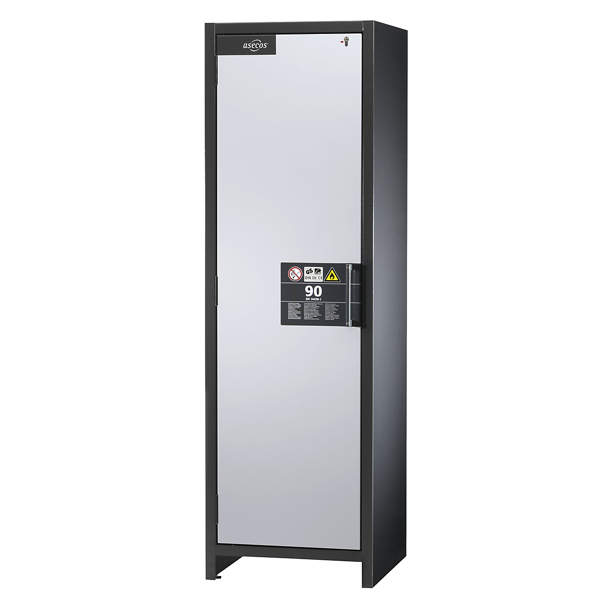 Fire resistant industrial hazardous goods cupboard, type 90 - asecos