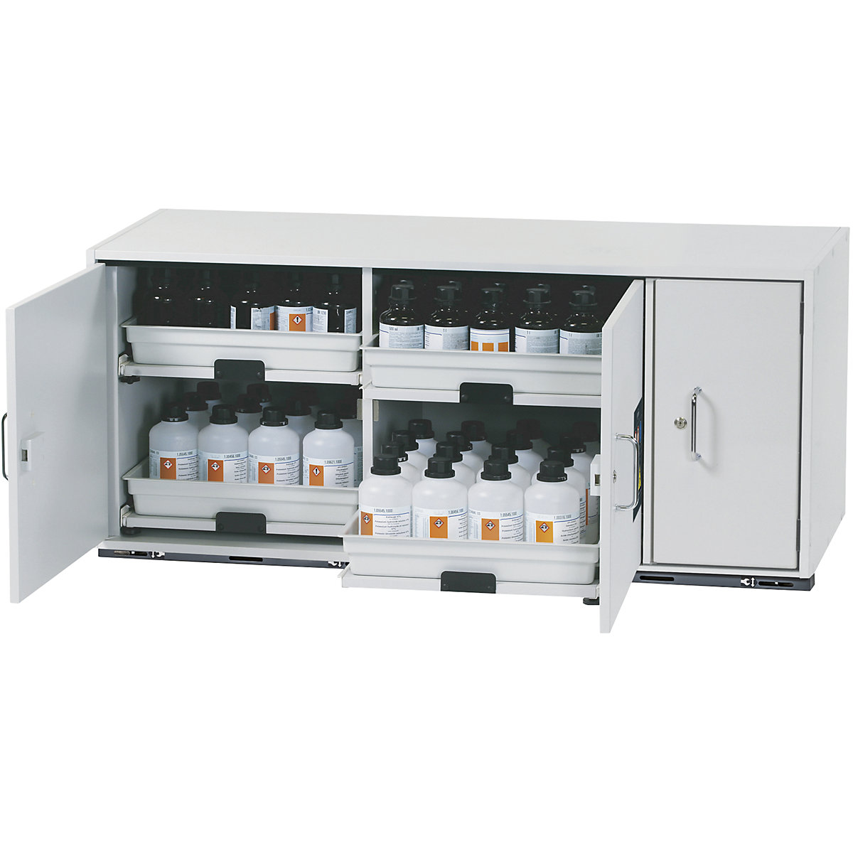 Hazardous goods base cupboard for acids and alkaline solutions - asecos