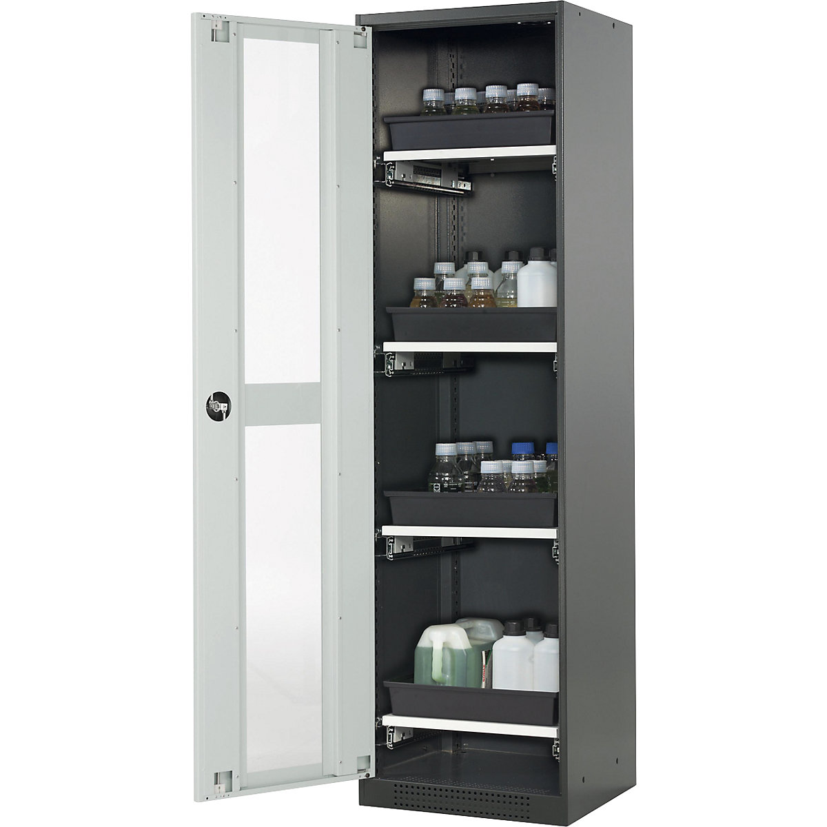 Laboratory chemical storage cupboard - asecos