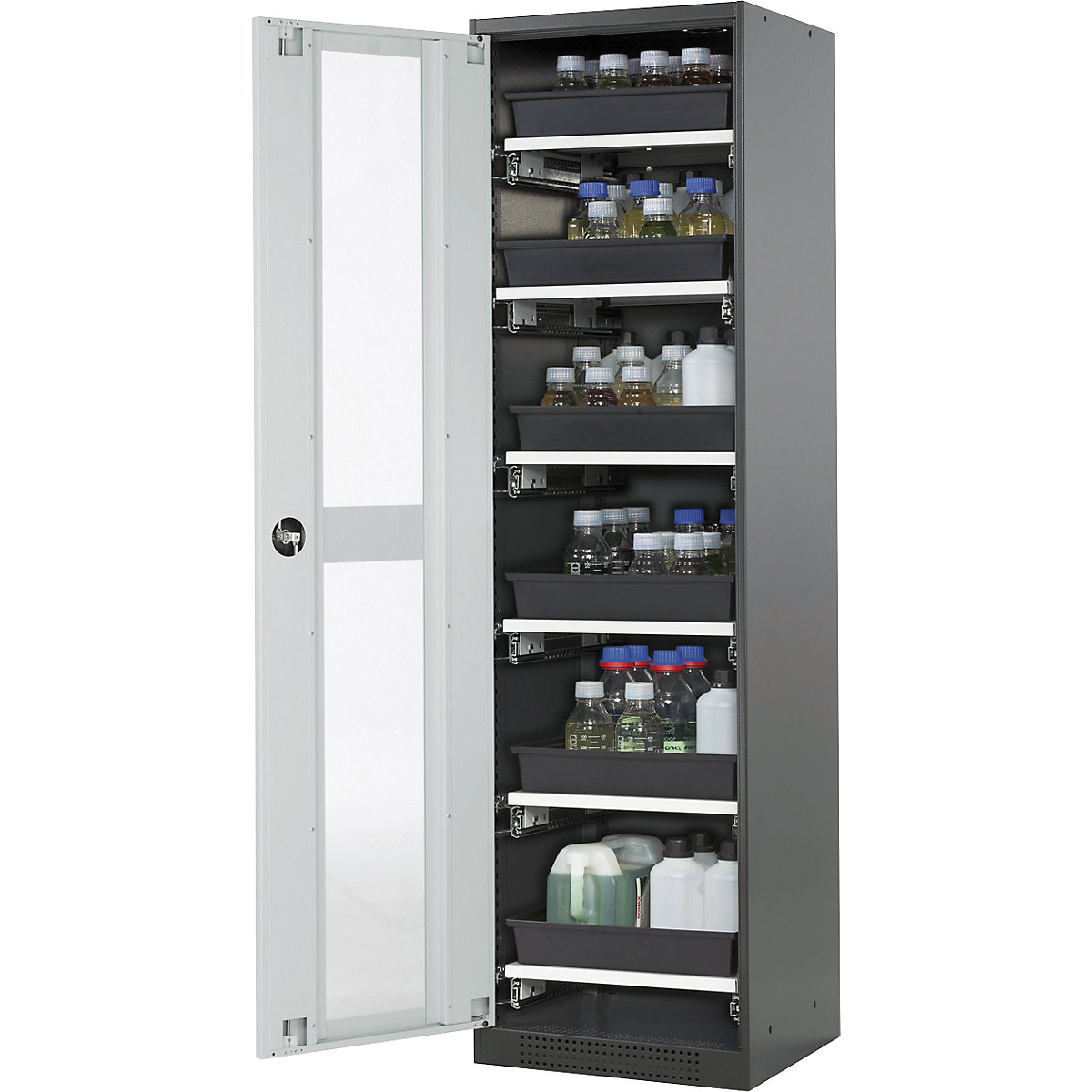 Laboratory chemical storage cupboard - asecos