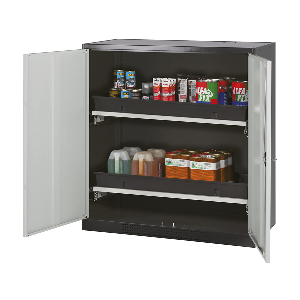 Laboratory chemical storage cupboard - asecos