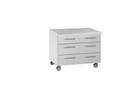 Laboratory base cupboard, low
