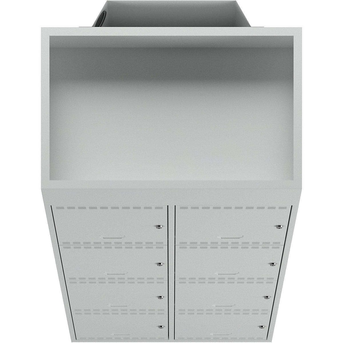 Battery charging cabinet with lockable compartments – LISTA (Product illustration 6)-5