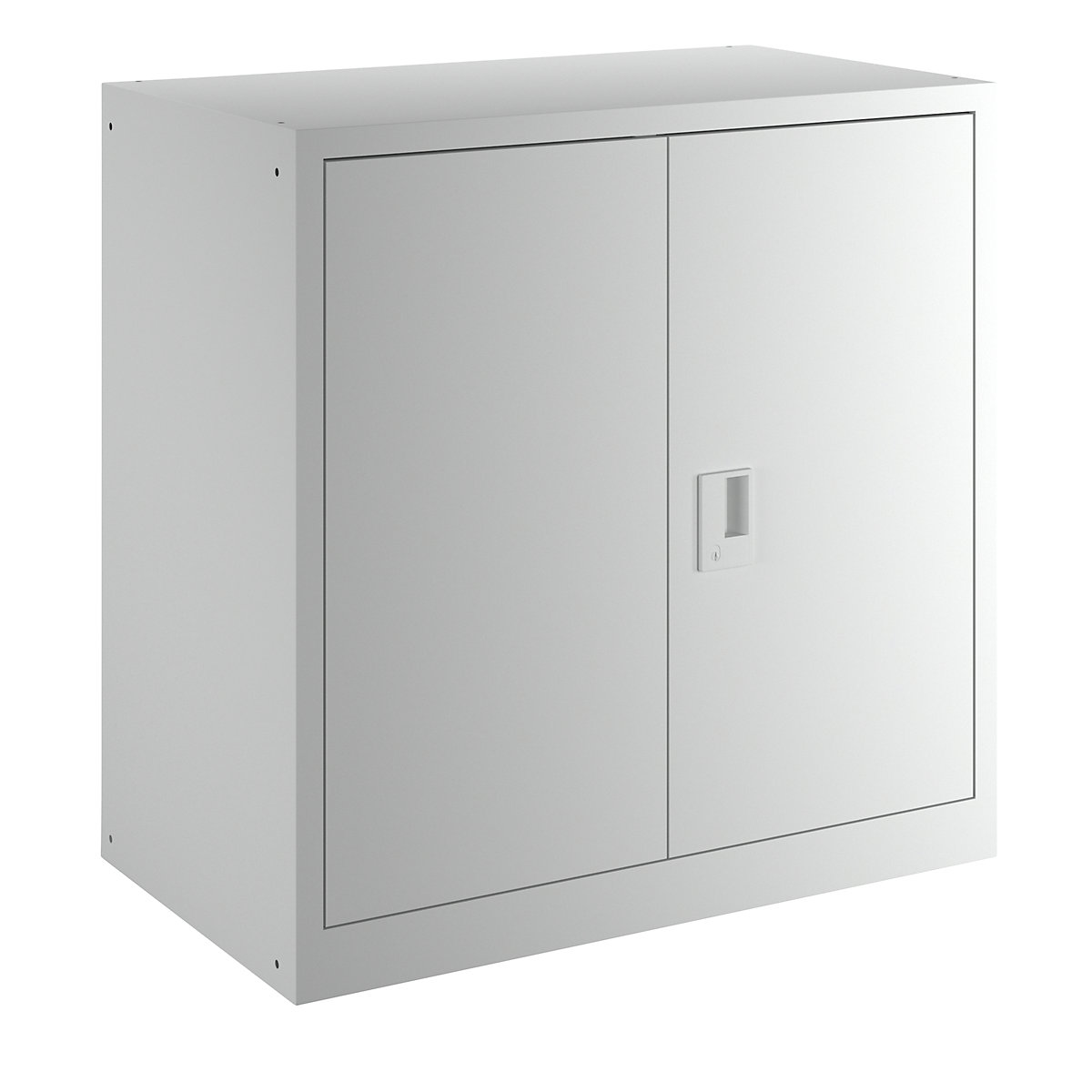 Double door cupboard, 2 shelves - LISTA