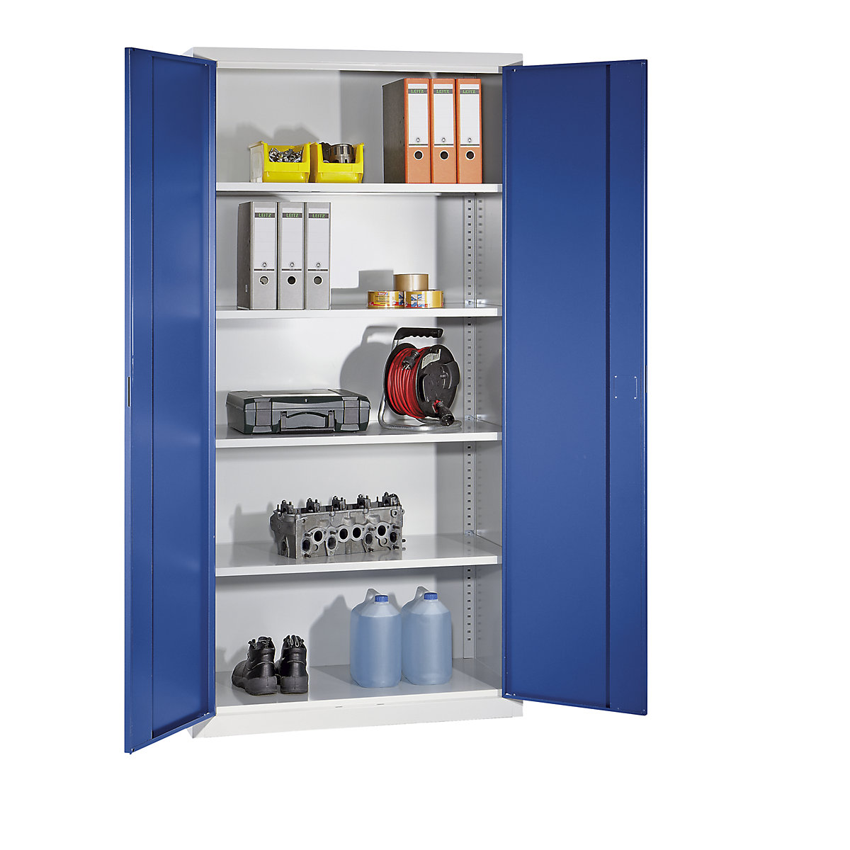 Double door cupboard – eurokraft pro (Product illustration 6)-5