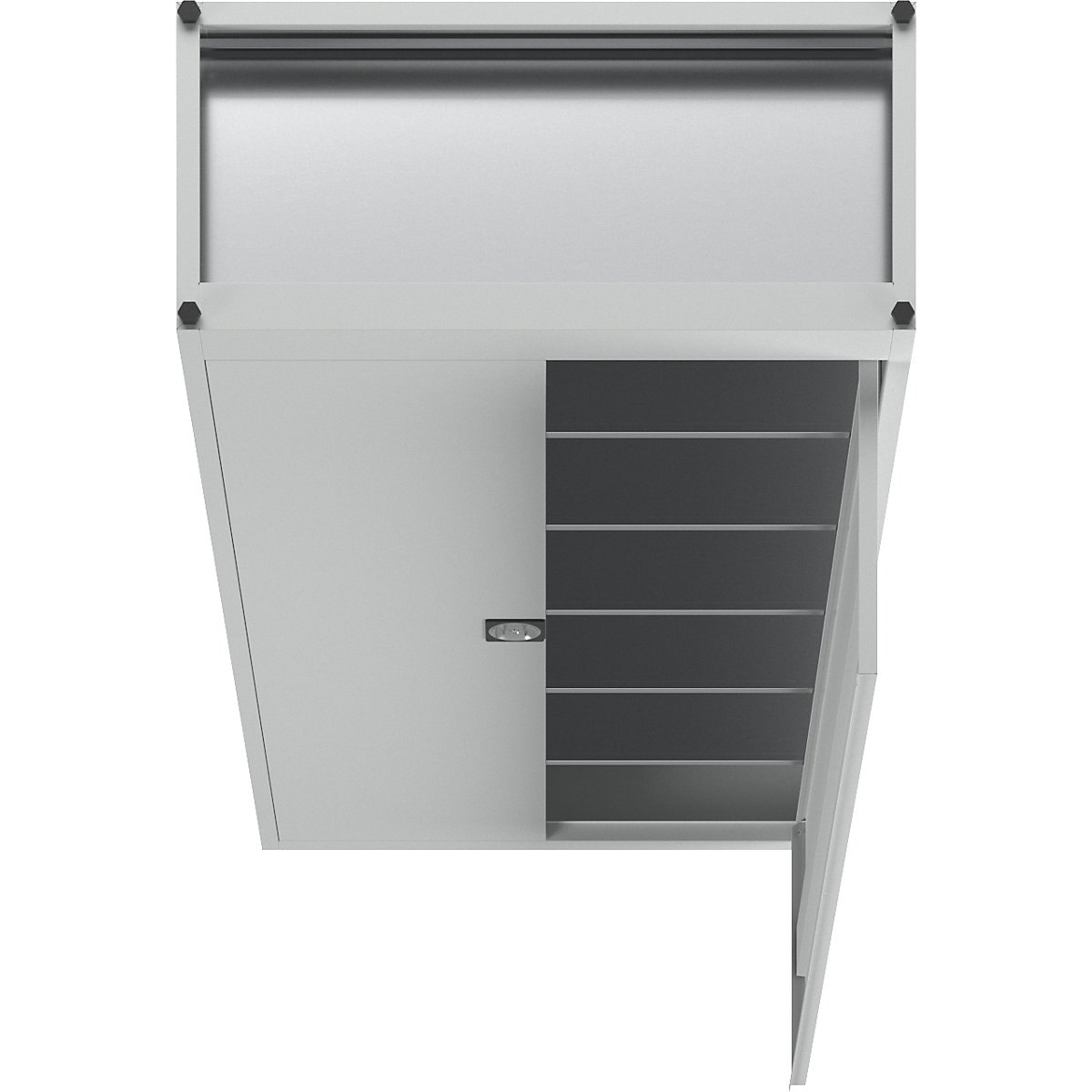 Extra high universal cupboard – mauser (Product illustration 4)-3