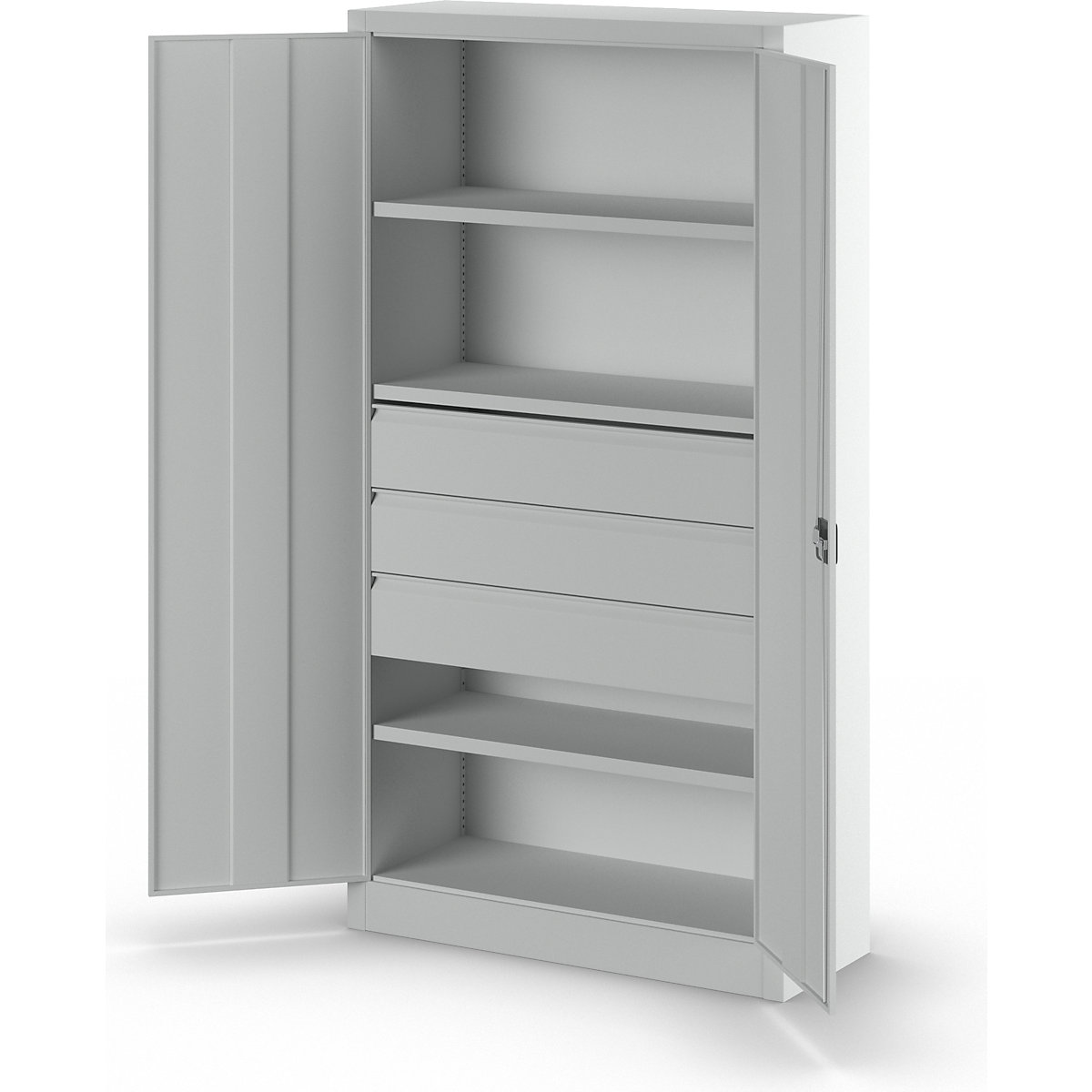 Heavy duty cupboard, height 1950 mm – Pavoy (Product illustration 2)-1