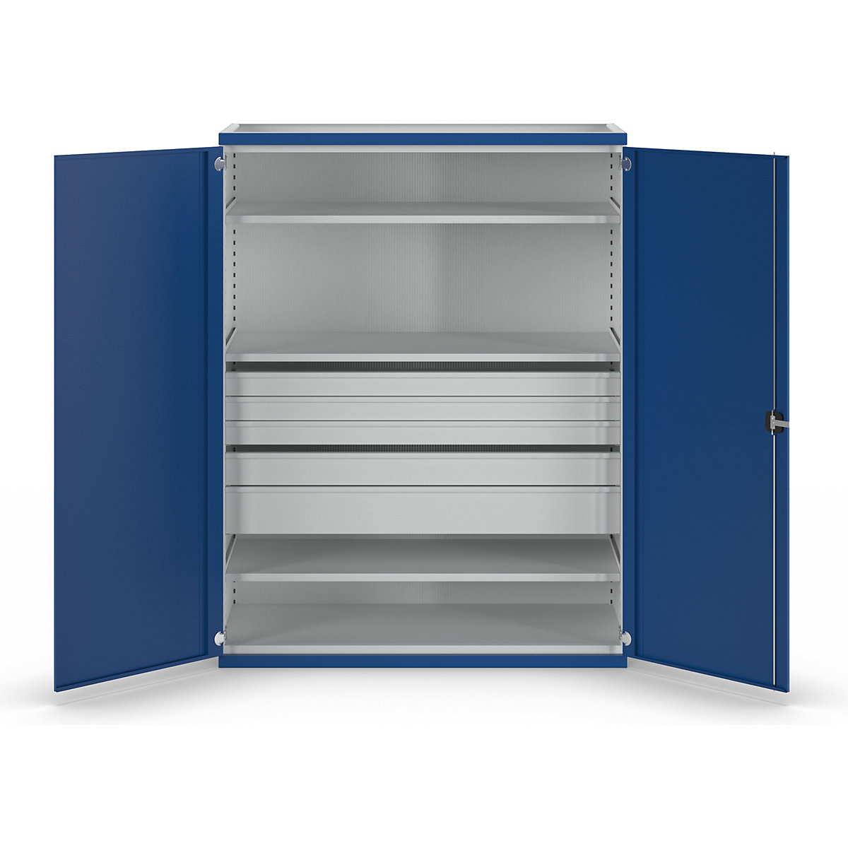 JUMBO heavy duty cupboard with 3 shelves – ANKE (Product illustration 2)-1