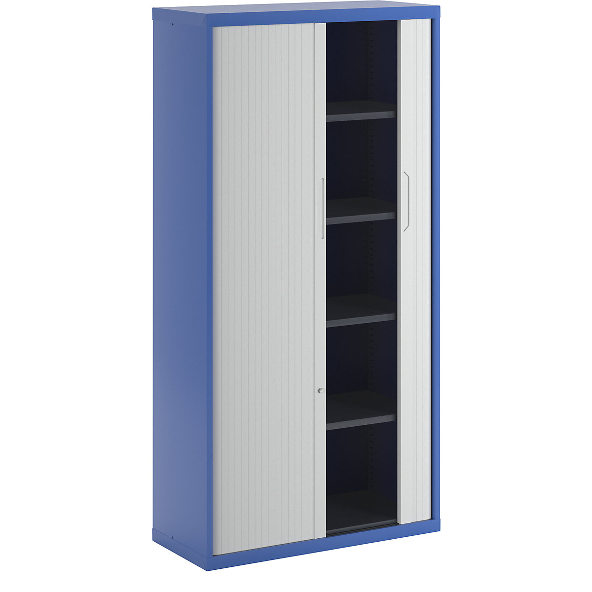 Roller shutter cupboard