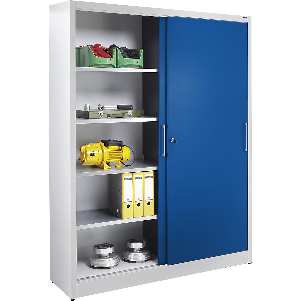 Sliding door cupboard - eurokraft basic