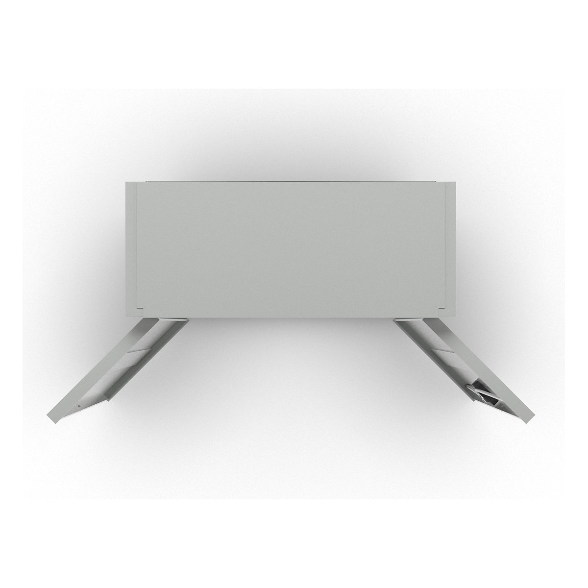 Storage cupboard, without open fronted storage bins – mauser (Product illustration 3)-2