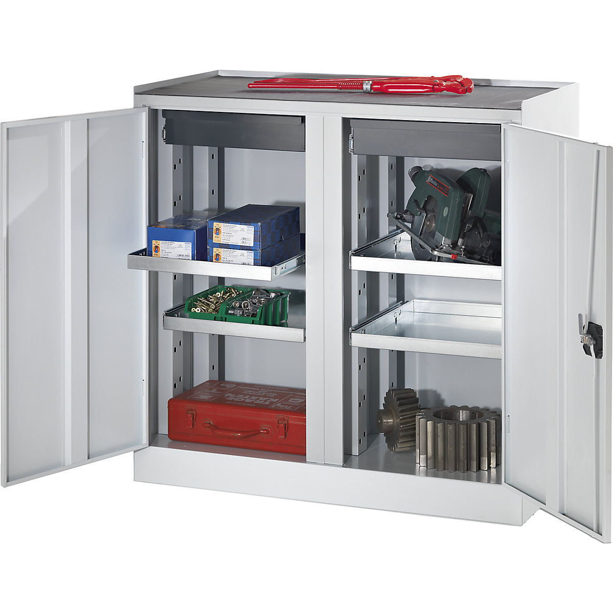 Tool and side cupboard - eurokraft pro