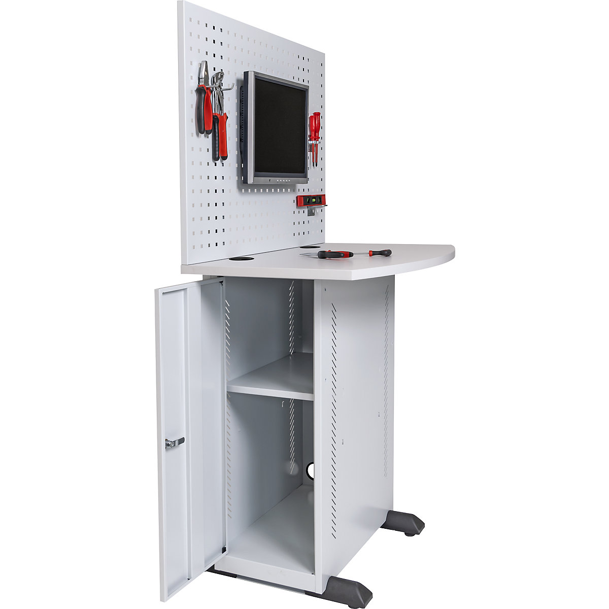 Computer cupboard – eurokraft basic (Product illustration 5)-4