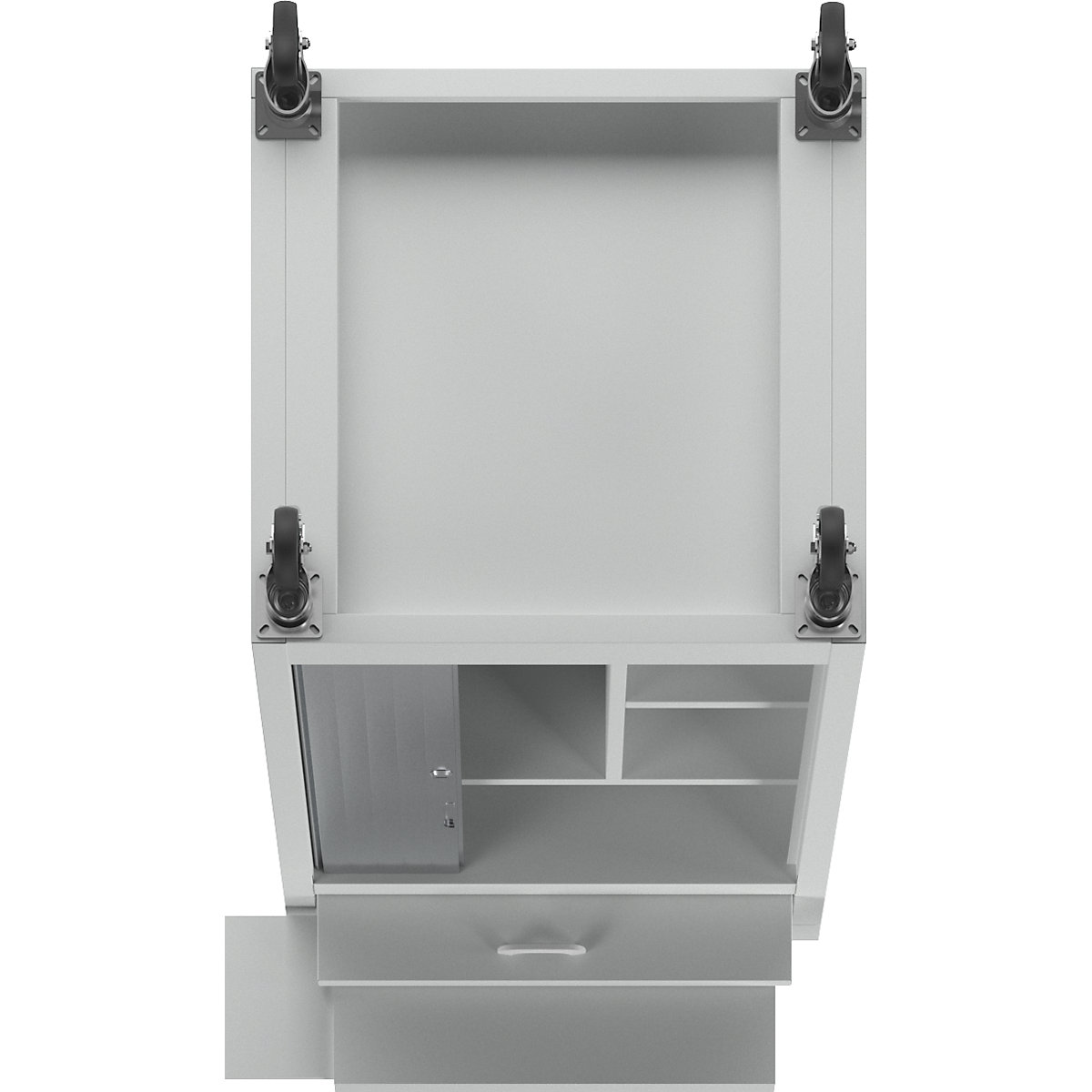 Computer roller shutter cupboard (Product illustration 3)-2