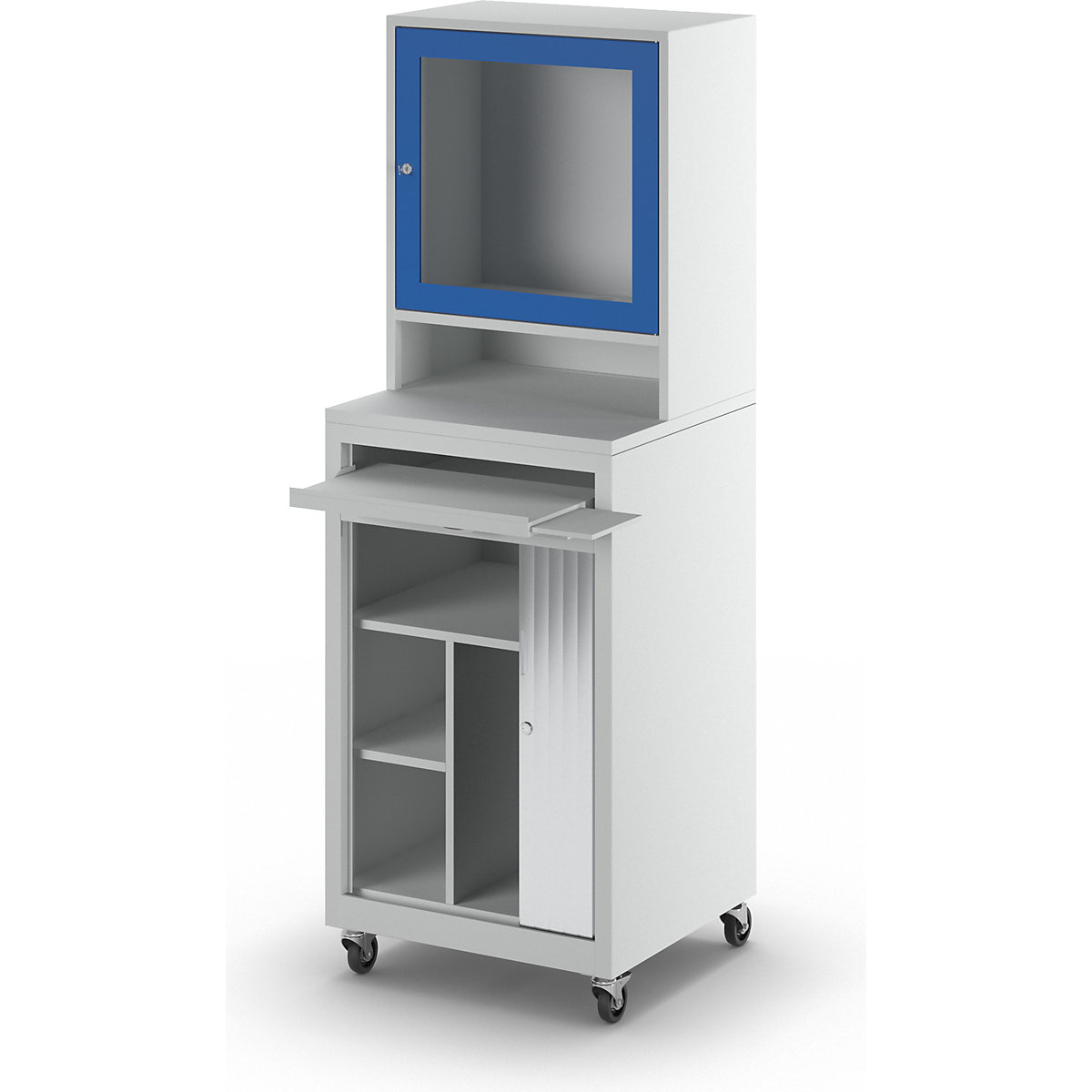 Computer roller shutter cupboard (Product illustration 6)-5