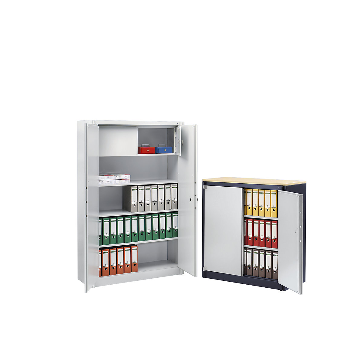 Steel cupboard with fire protection – C+P (Product illustration 3)-2