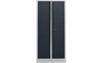 Full height cupboard with hinged door