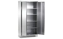 Stainless steel multi-purpose cupboard