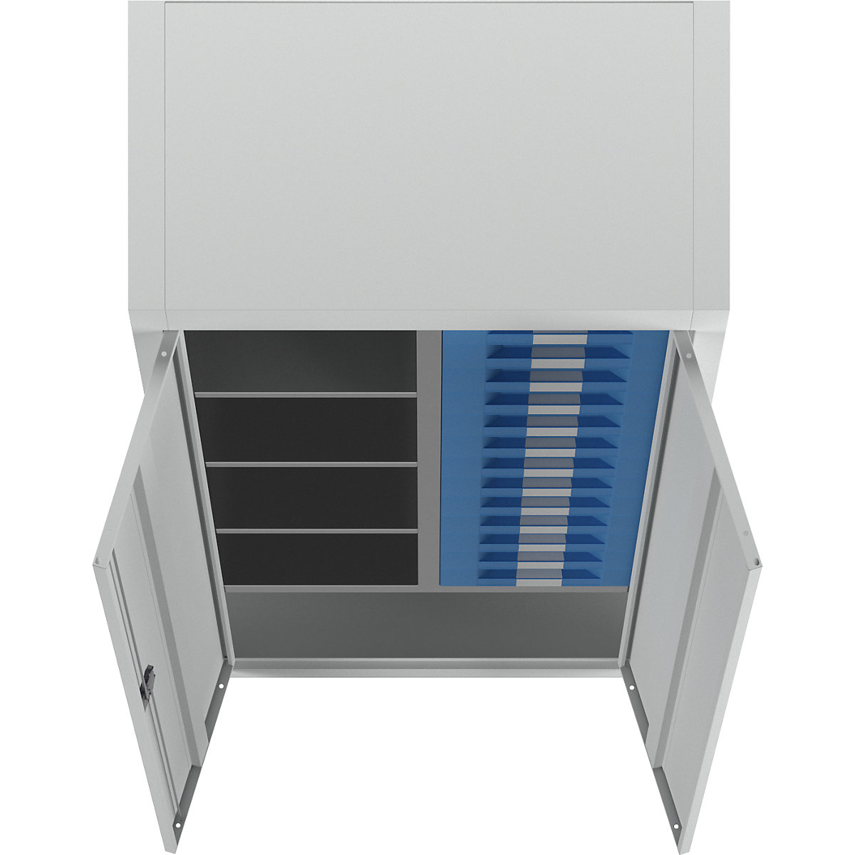 Storage and drawer cupboard – eurokraft pro (Product illustration 2)-1