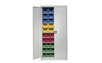 Storage cupboard, single colour