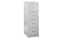 Suspension file cabinet, bar handles
