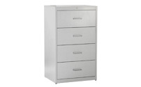 Suspension file cabinet, bar handles