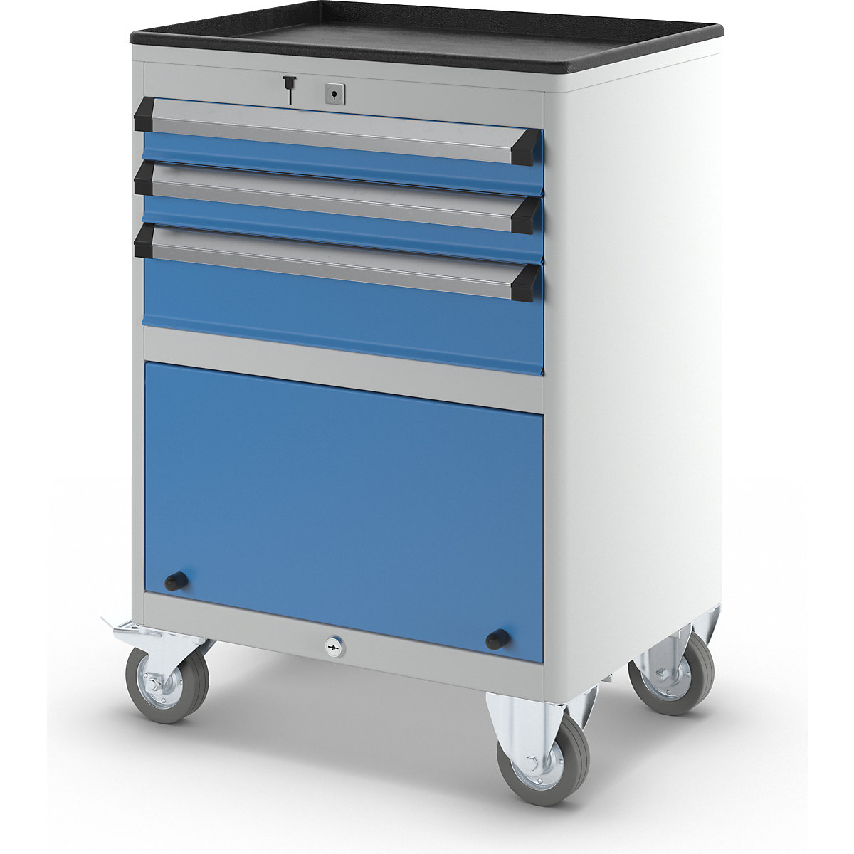 Drawer cupboard, mobile – eurokraft pro (Product illustration 6)-5