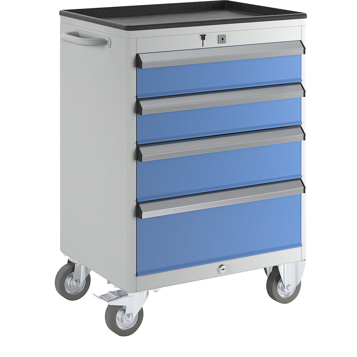 Drawer cupboard, mobile - eurokraft pro