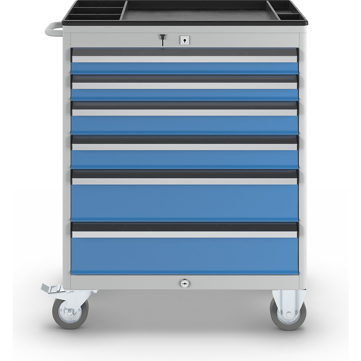Drawer cupboard, mobile – eurokraft pro (Product illustration 3)-2