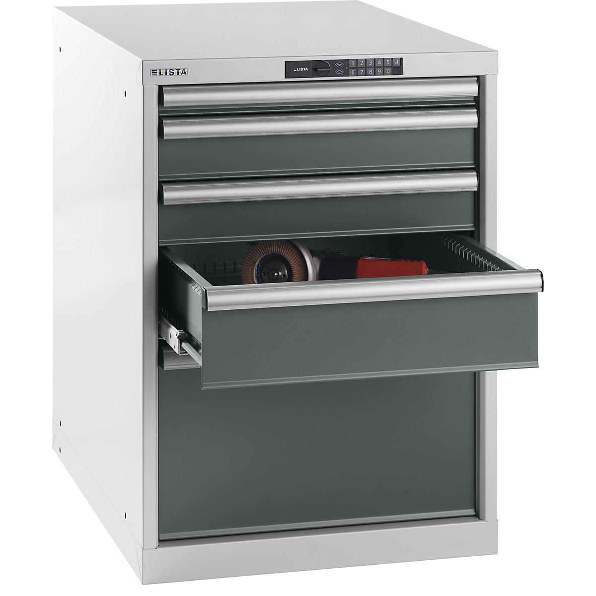Drawer cupboard – LISTA (Product illustration 2)-1