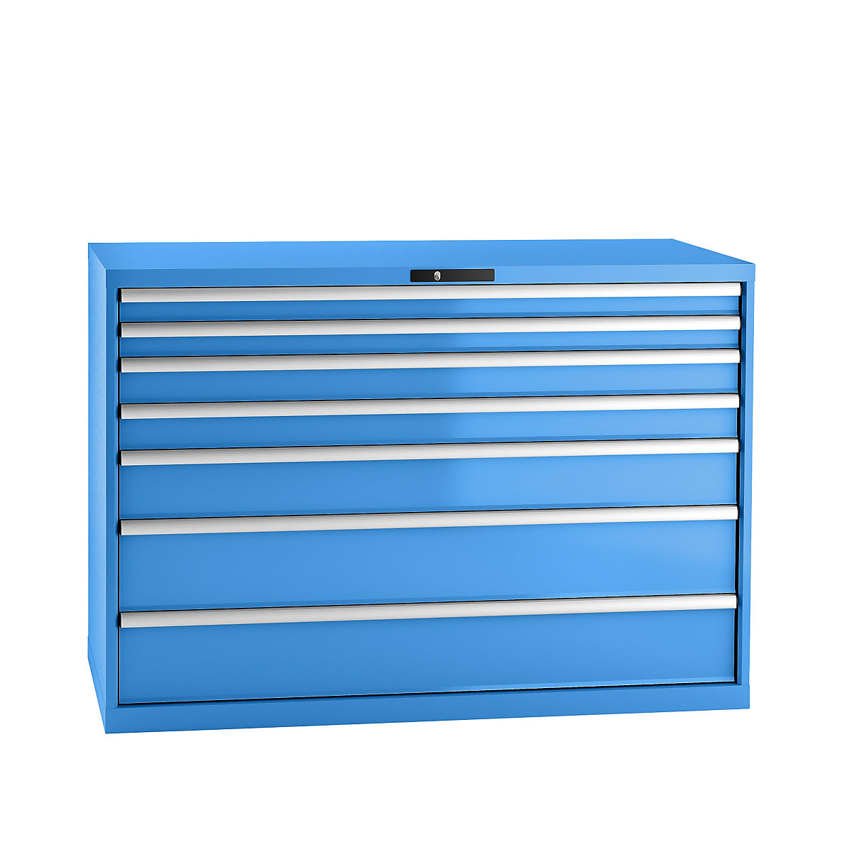 Drawer cupboard, sheet steel - LISTA