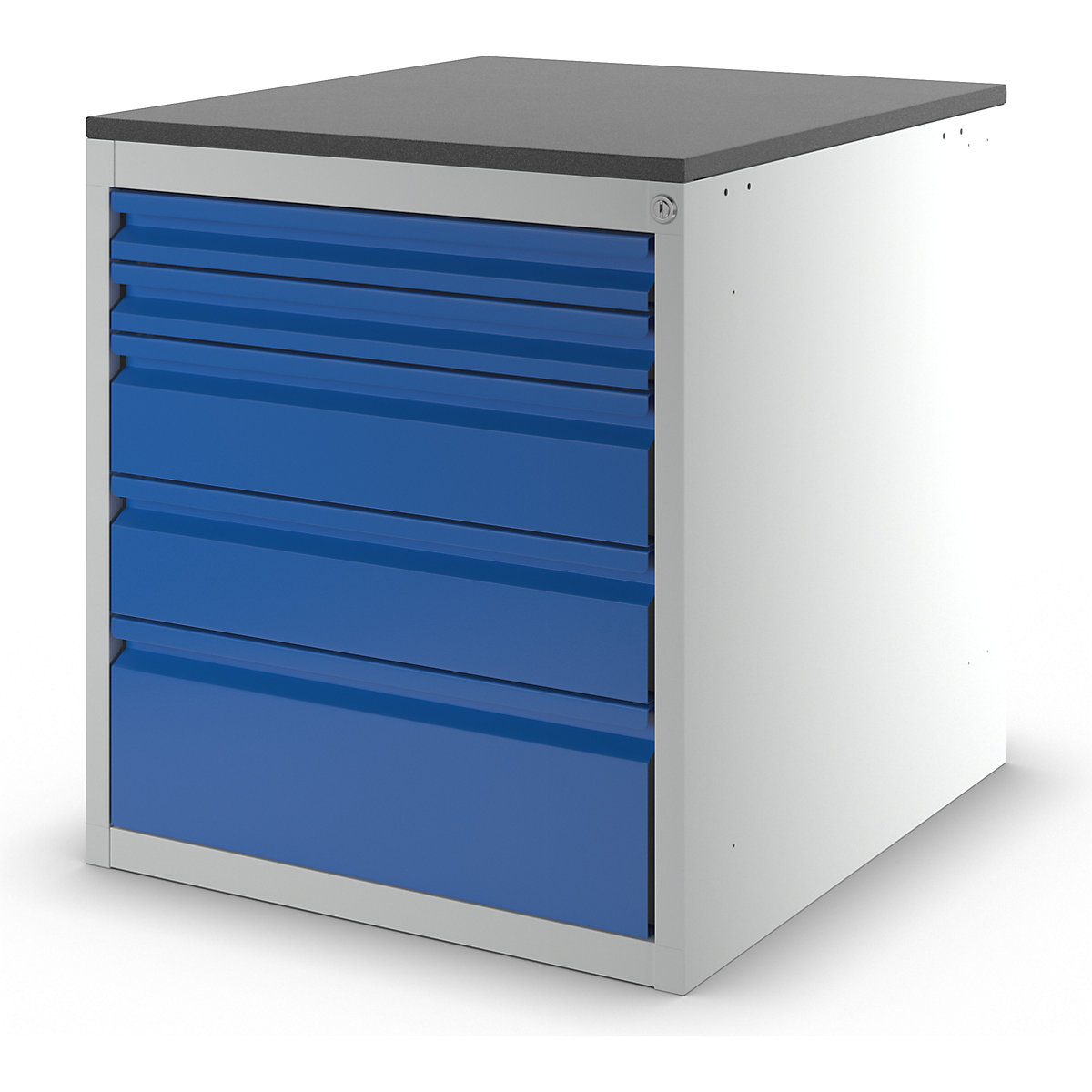 Drawer cupboard with telescopic guides – RAU (Product illustration 3)-2