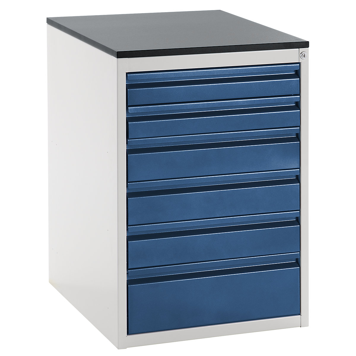 Drawer cupboard with telescopic guides - RAU