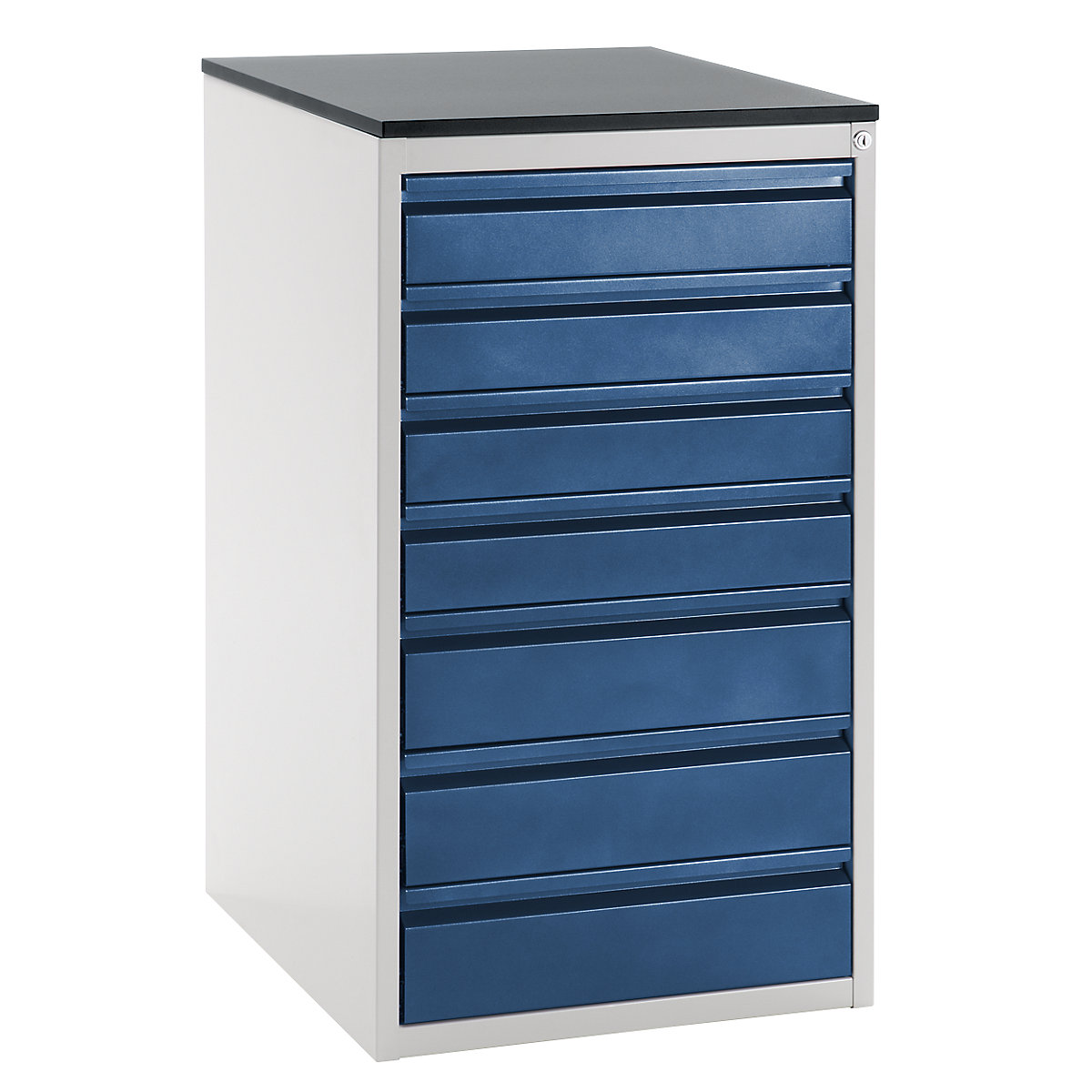 Drawer cupboard with telescopic guides - RAU