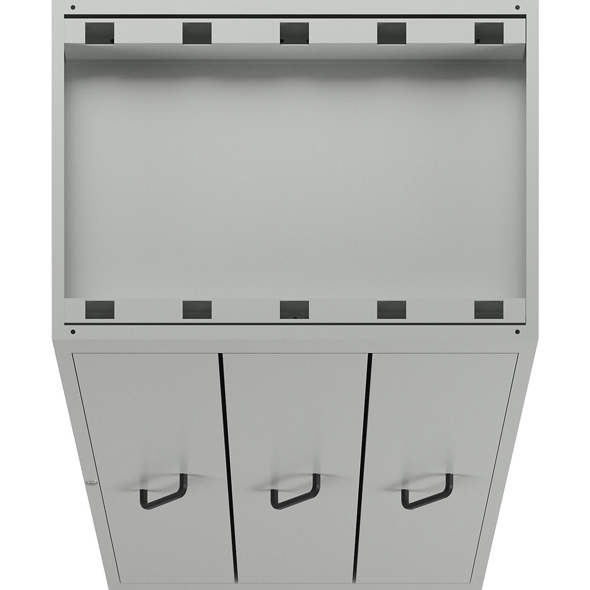 Vertical pull-out cupboard with front cover panels – LISTA (Product illustration 2)-1