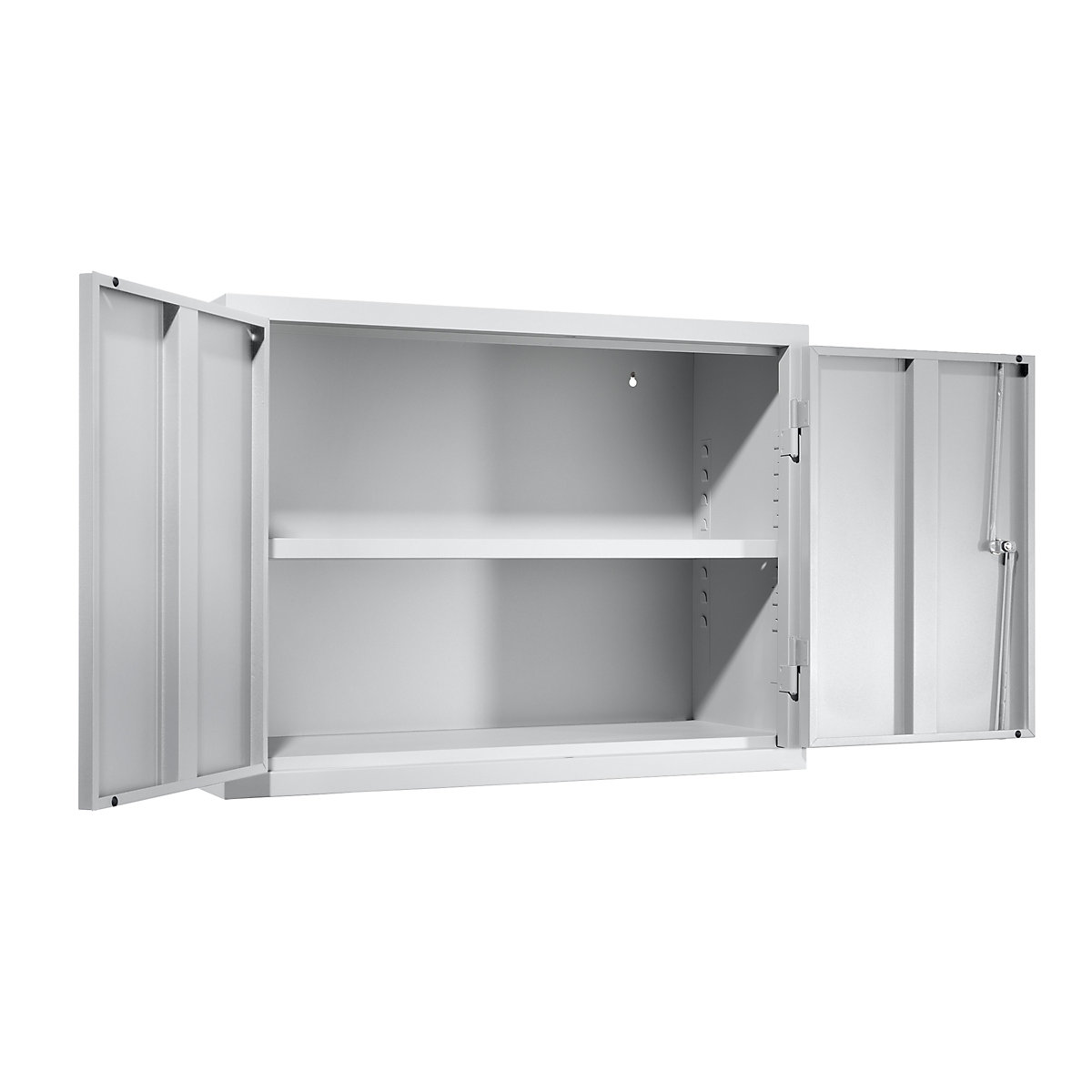 Wall mounted cupboard for the workshop – eurokraft basic (Product illustration 8)-7