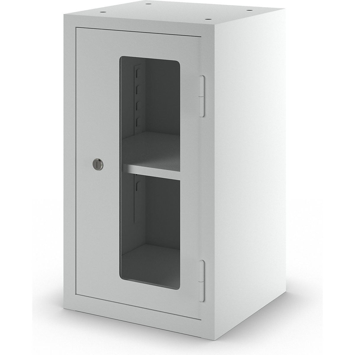 Wall mounted cupboard for the workshop – eurokraft basic (Product illustration 8)-7