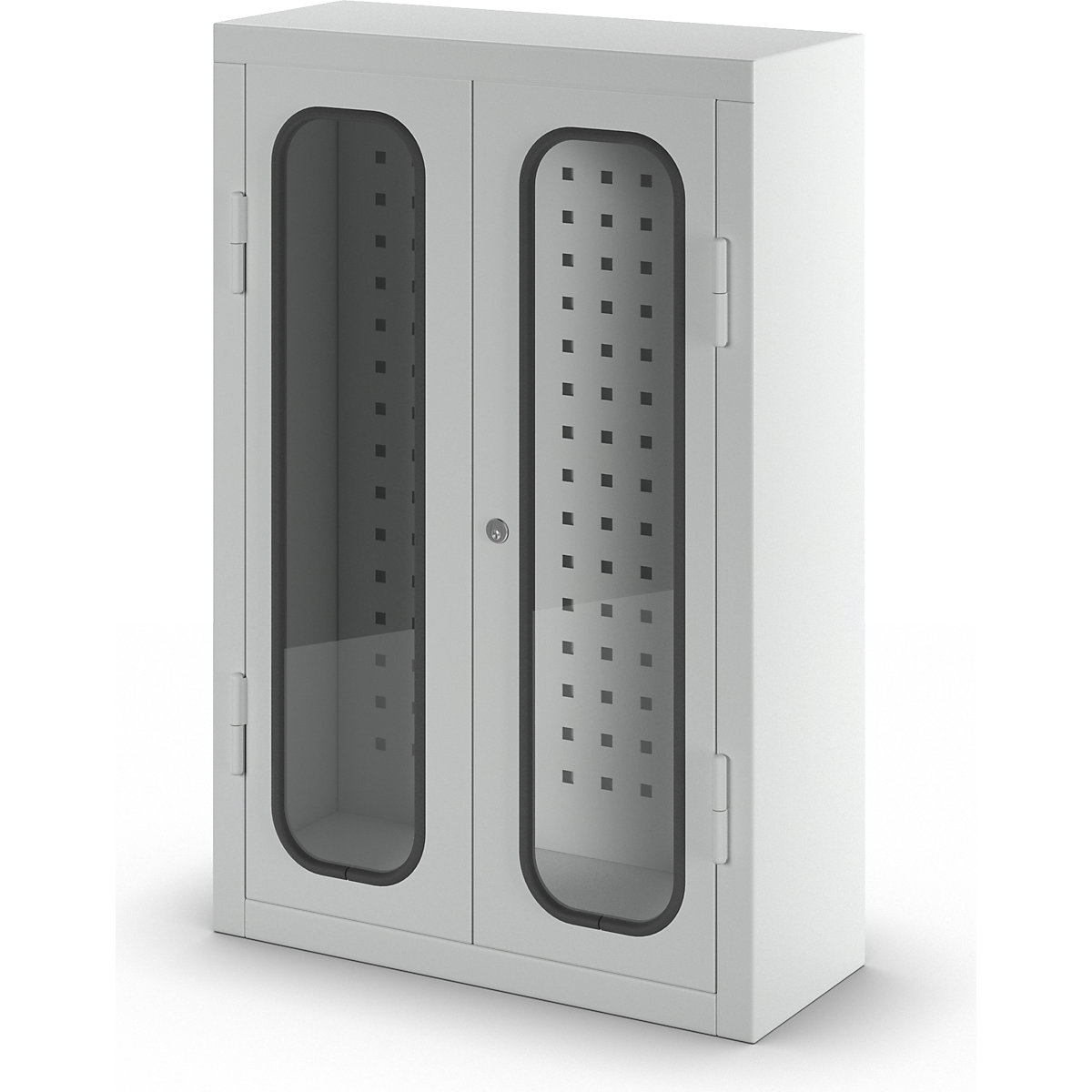 Wall mounted tool cupboard with window (Product illustration 2)-1