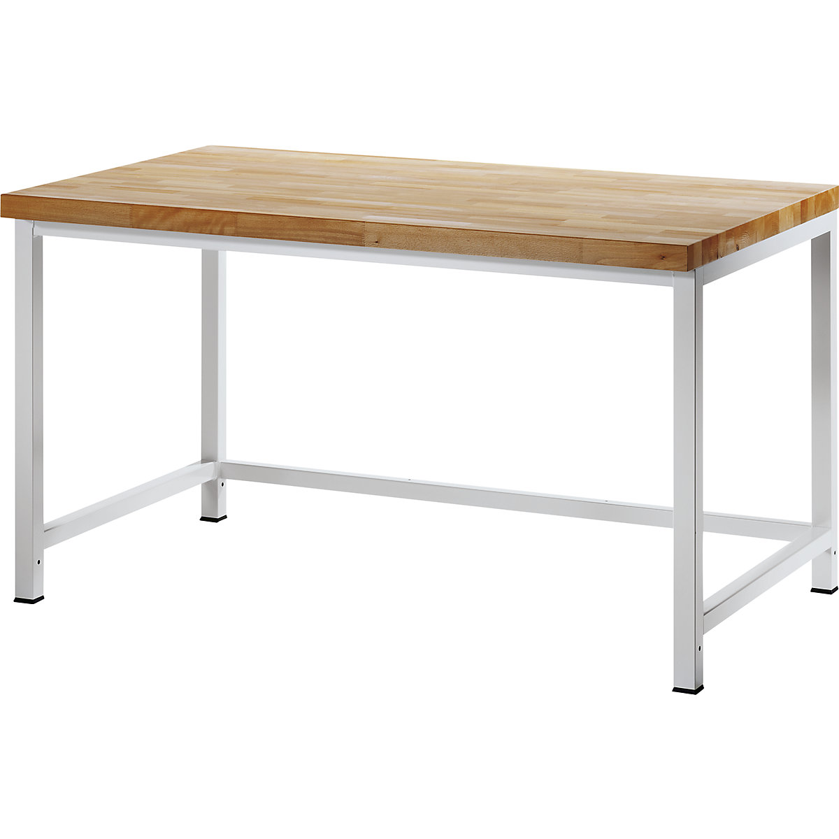 Dílenský stůl s rámovou konstrukcí – RAU, 1 příčná výztuha, hloubka 900 mm, šířka 1500 mm-1