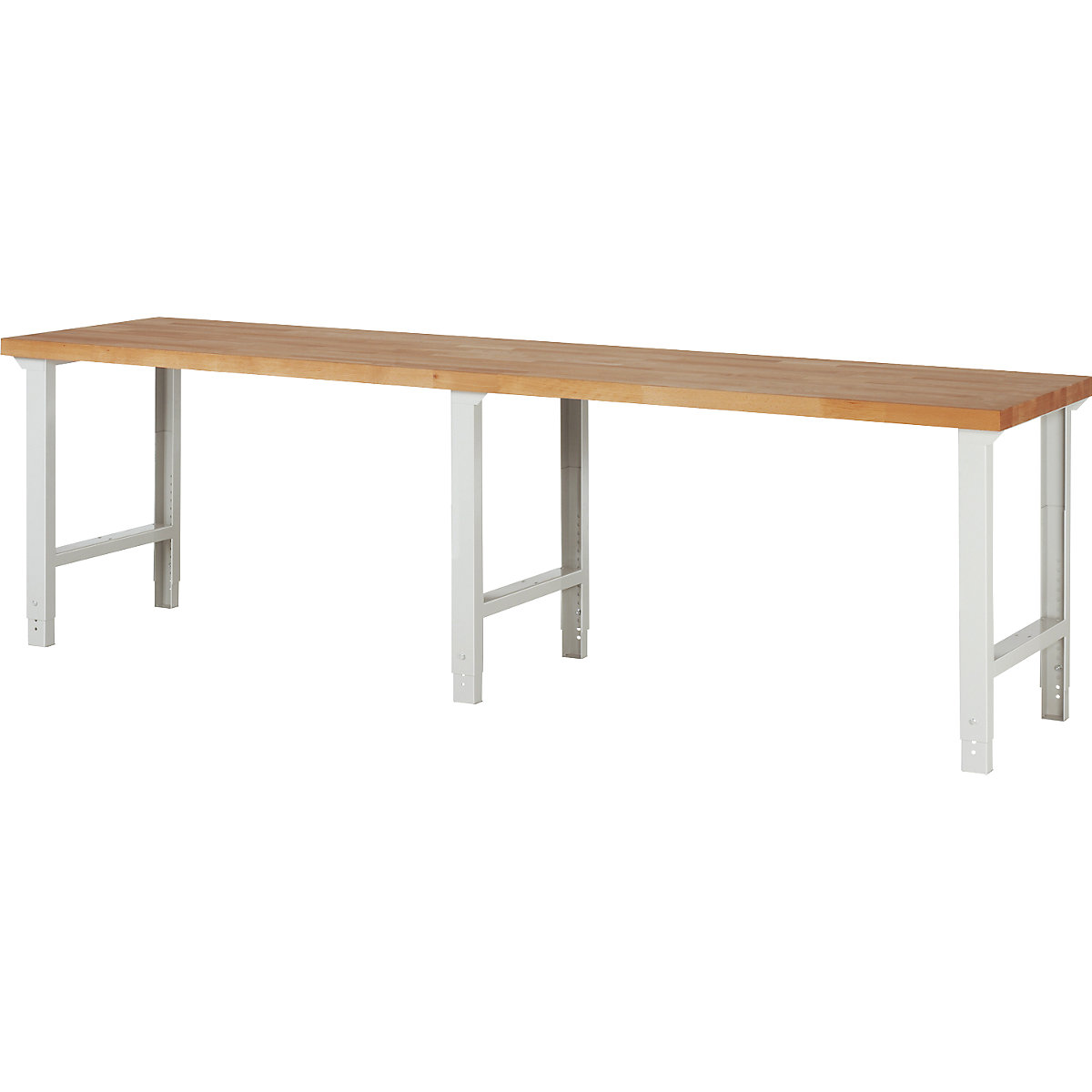 Dílenský stůl, stavebnicový systém řady 7 – eurokraft pro, bez spodní části, extra široké provedení, š x h 3000 x 700 mm-3