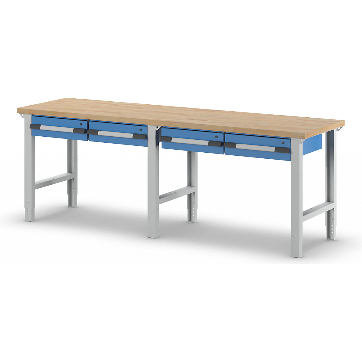 Dílenský stůl, stavebnicový systém řady 7 – eurokraft pro (Obrázek výrobku 2)-1