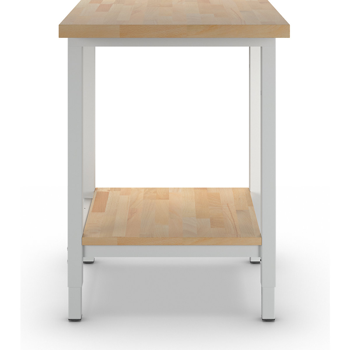 Výškově nastavitelný dílenský stůl s rámovou konstrukcí – eurokraft pro (Obrázek výrobku 8)-7
