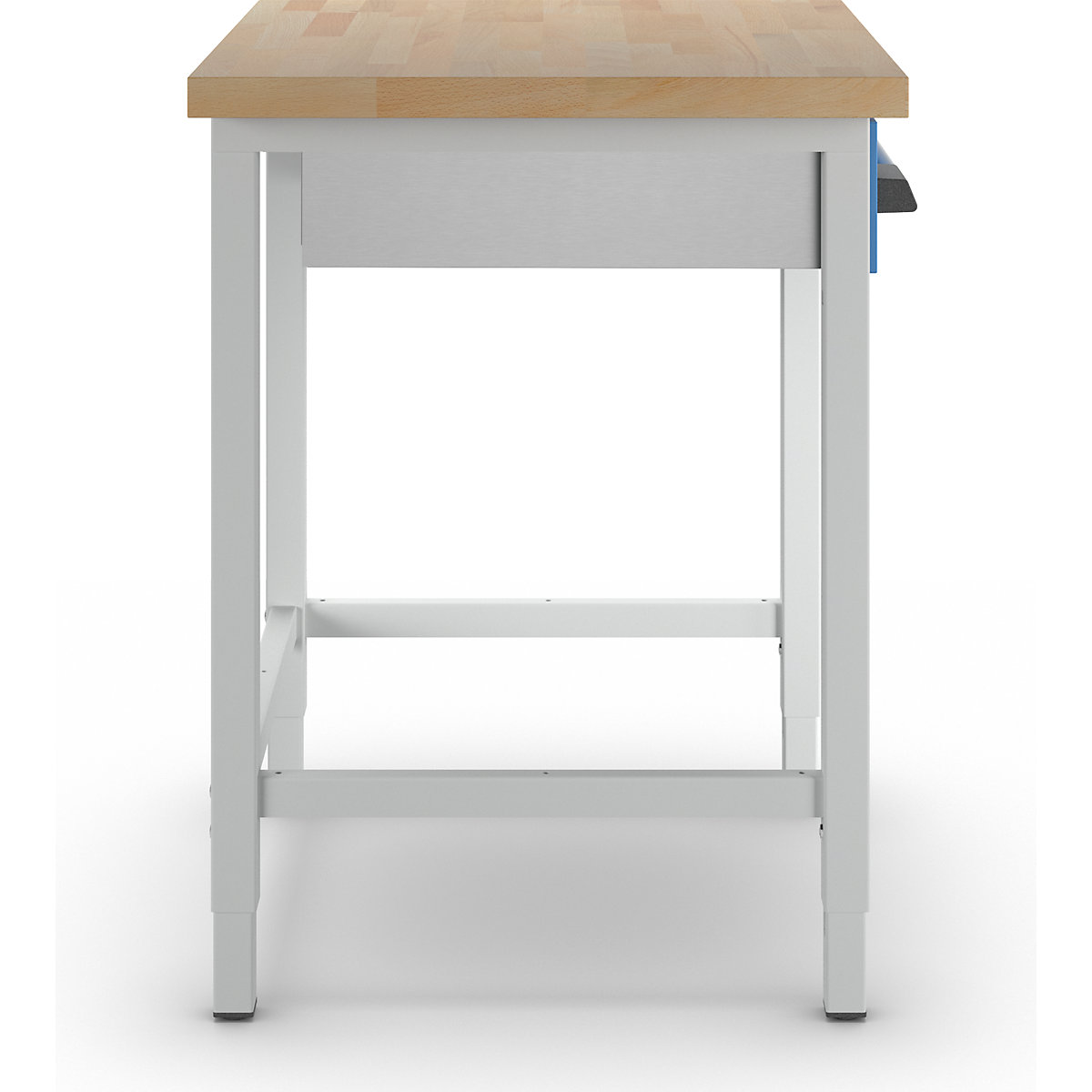 Výškově nastavitelný dílenský stůl s rámovou konstrukcí – eurokraft pro (Obrázek výrobku 4)-3