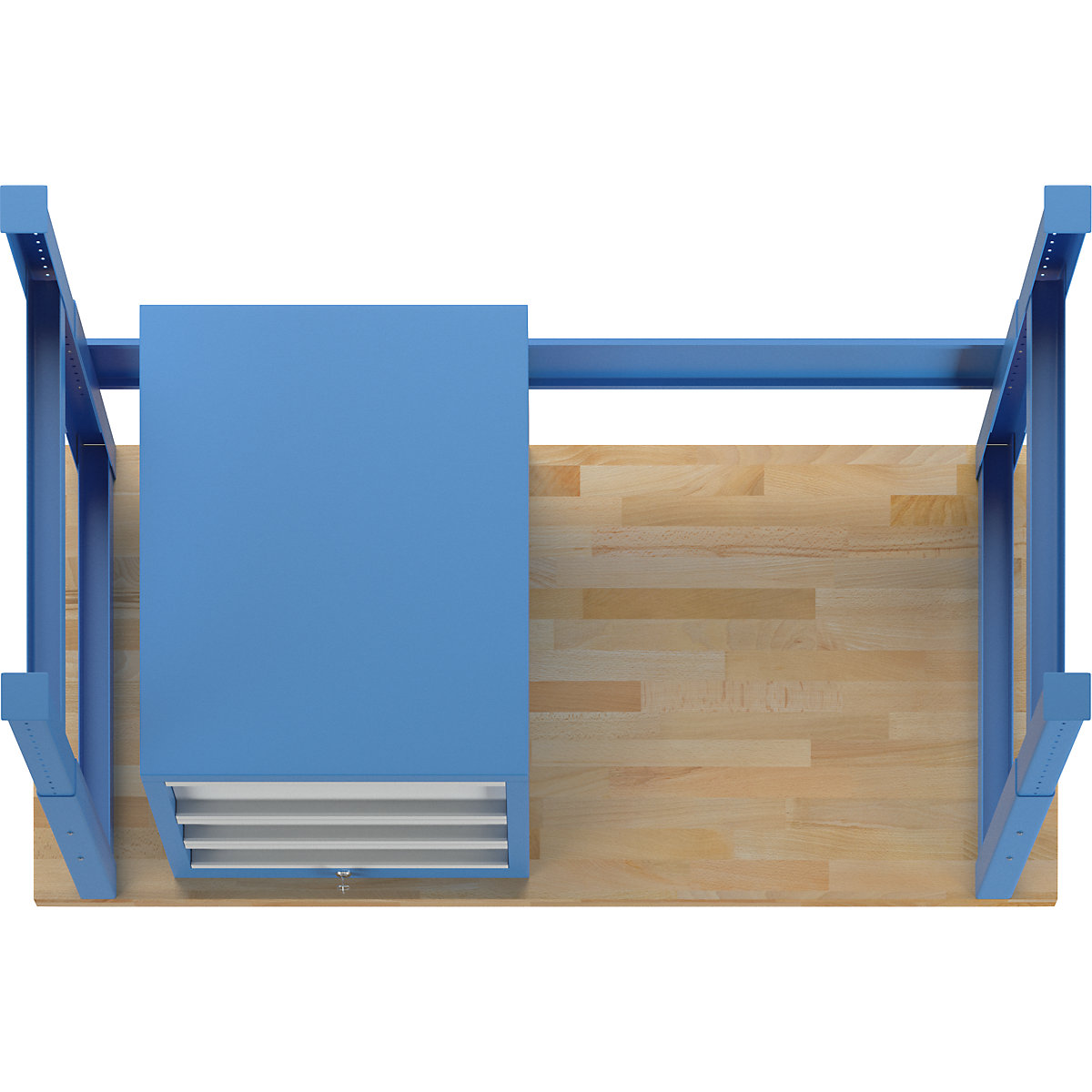 Výškově nastavitelný dílenský stůl, stavebnicový systém (Obrázek výrobku 5)-4